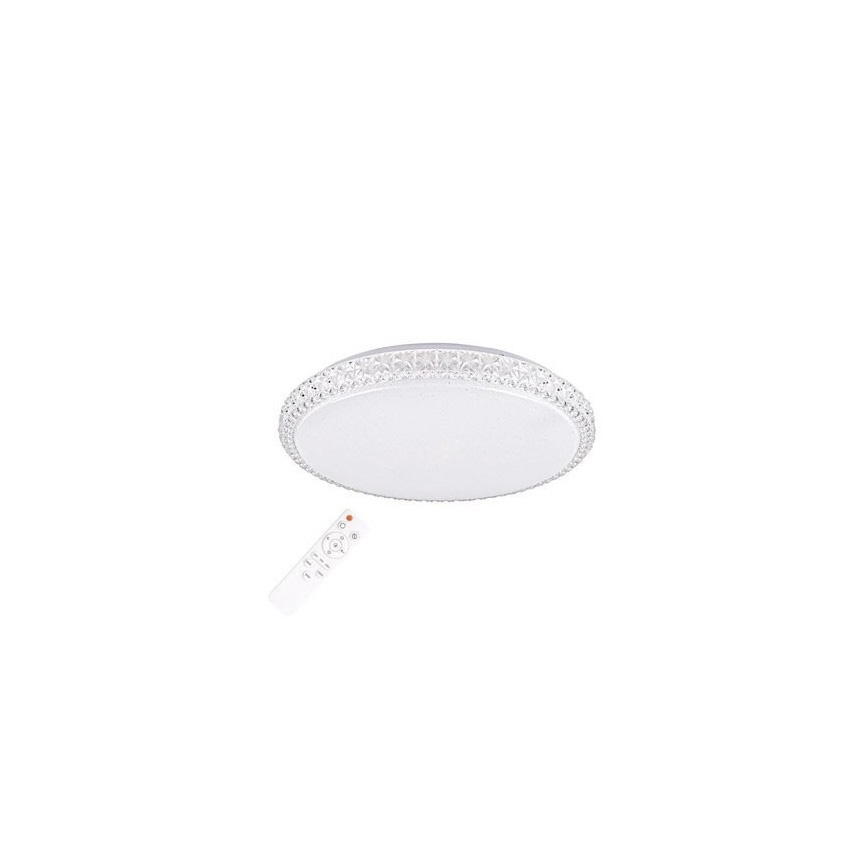 LED prigušiva plafonska lampa CRUZ LED/40W/230V 2000lm + daljinski upravljač