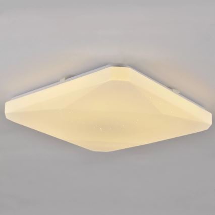 LED prigušiva plafonska lampa KASTOR sa daljinskim upravljačem LED/72W/230V