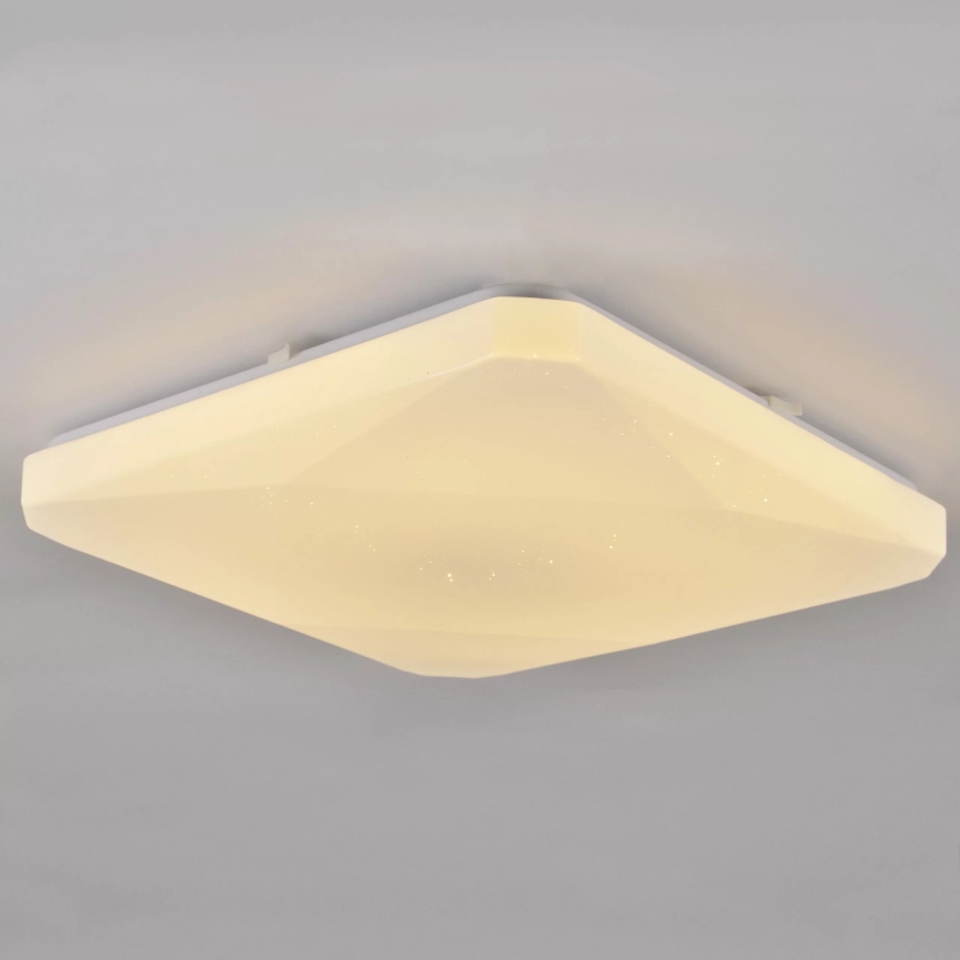 LED prigušiva plafonska lampa KASTOR sa daljinskim upravljačem LED/72W/230V