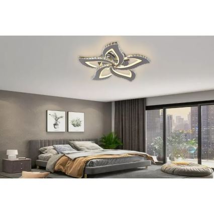 LED prigušiva plafonska lampa LED/100W/230V 3000-6500K + daljinski upravljač