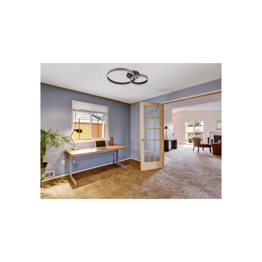 LED prigušiva plafonska lampa LED/110W/230V 3000-6500K + daljinski upravljač