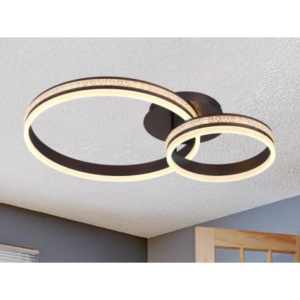 LED prigušiva plafonska lampa LED/110W/230V 3000-6500K + daljinski upravljač