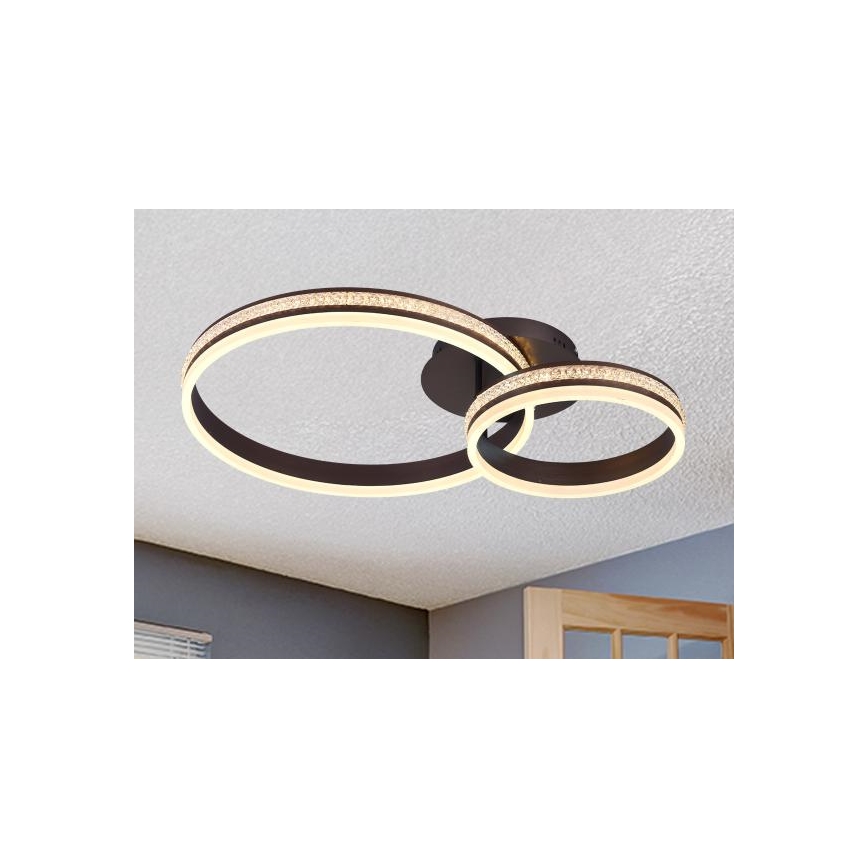 LED prigušiva plafonska lampa LED/110W/230V 3000-6500K + daljinski upravljač