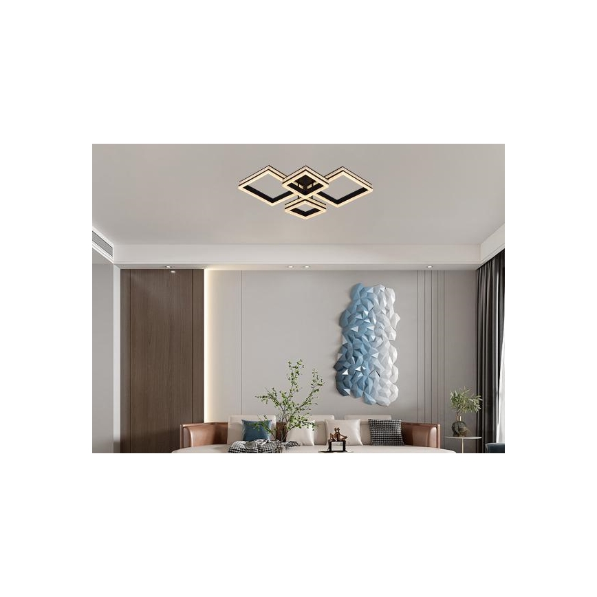 LED prigušiva plafonska lampa LED/175W/230V 3000-6500K + daljinski upravljač