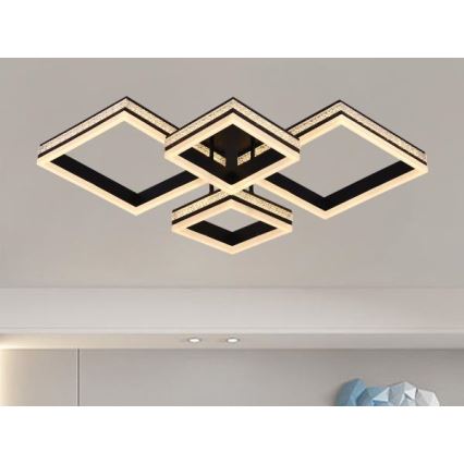 LED prigušiva plafonska lampa LED/175W/230V 3000-6500K + daljinski upravljač