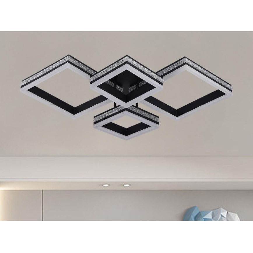 LED prigušiva plafonska lampa LED/175W/230V 3000-6500K + daljinski upravljač