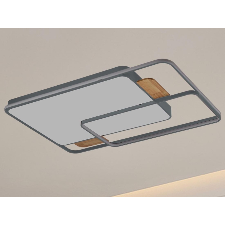 LED prigušiva plafonska lampa LED/280W/230V 3000-6500K + daljinski upravljač