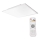 LED prigušiva plafonska lampa LED/40W/230V 2700K-6000K u obliku kvadrata + daljinski upravljač