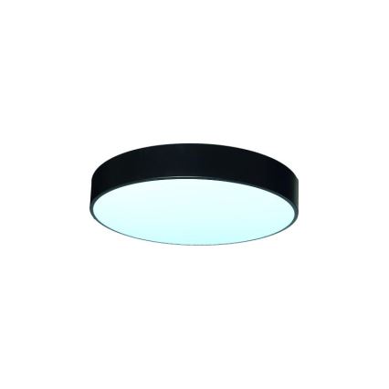 LED prigušiva stropna svetiljka LED/50W/230V 3000-6500K crna + daljinski upravljač