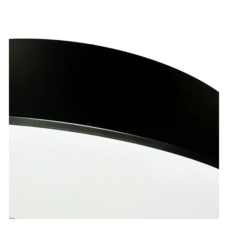 LED prigušiva stropna svetiljka LED/50W/230V 3000-6500K crna + daljinski upravljač