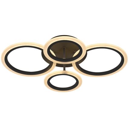 LED prigušiva plafonski luster LED/50W/230V 3000-6500K + daljinski upravljač