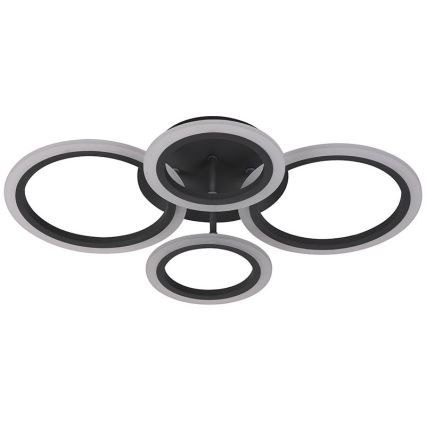 LED prigušiva plafonski luster LED/50W/230V 3000-6500K + daljinski upravljač
