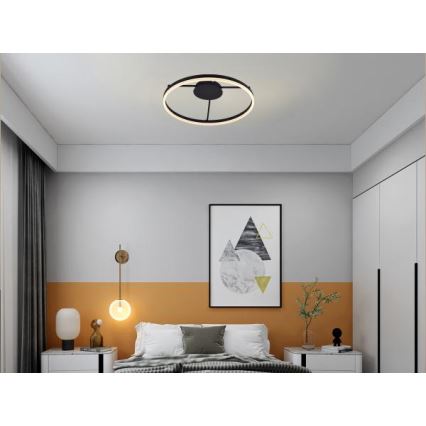 LED prigušiva plafonska lampa LED/55W/230V 3000-6500K + daljinski upravljač