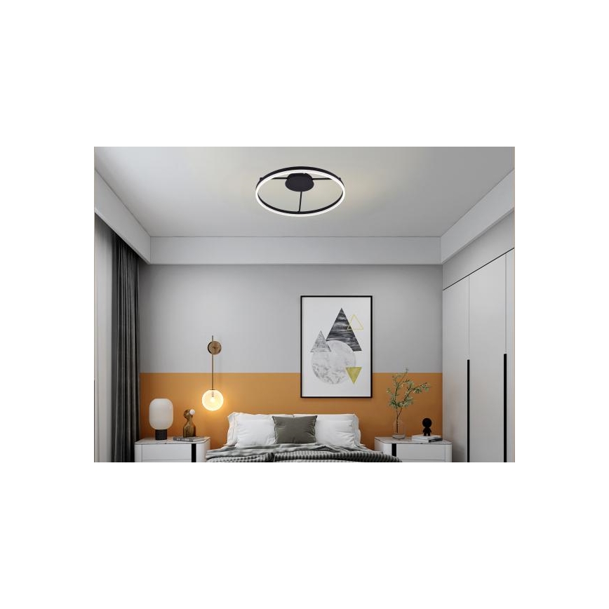 LED prigušiva plafonska lampa LED/55W/230V 3000-6500K + daljinski upravljač