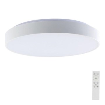 LED prigušiva plafonska lampa LED/60W/230V 3000-6500K 49,5 cm bela + daljinski upravljač