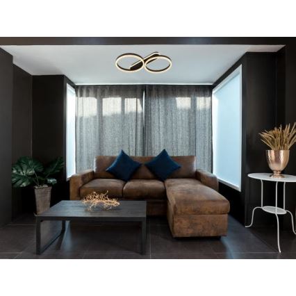 LED prigušiva plafonska lampa LED/60W/230V 3000-6500K + daljinski upravljač