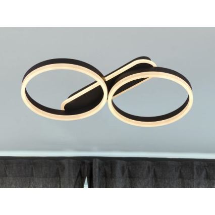 LED prigušiva plafonska lampa LED/60W/230V 3000-6500K + daljinski upravljač