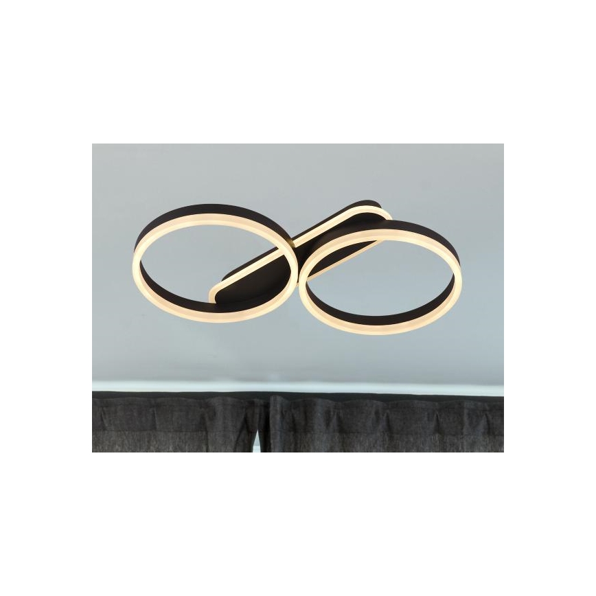 LED prigušiva plafonska lampa LED/60W/230V 3000-6500K + daljinski upravljač