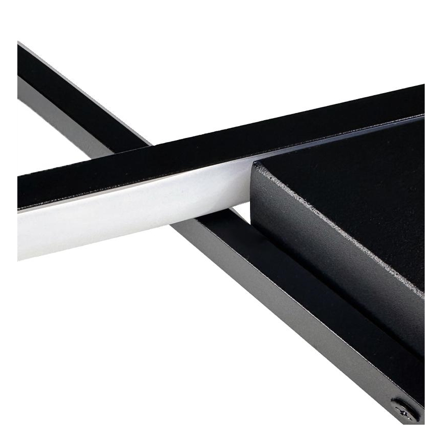 LED prigušiva stropna svetiljka LED/75W/230V 3000-6500K crna + daljinski upravljač