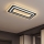 LED prigušiva plafonska lampa LED/85W/230V 3000-6500K crna + daljinski upravljač