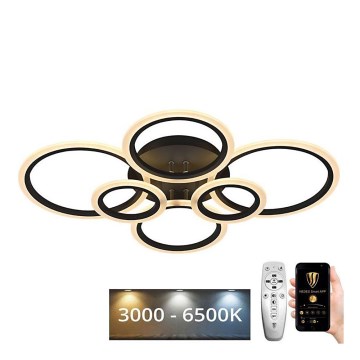 LED prigušiva plafonska lampa LED/85W/230V 3000-6500K + daljinski upravljač