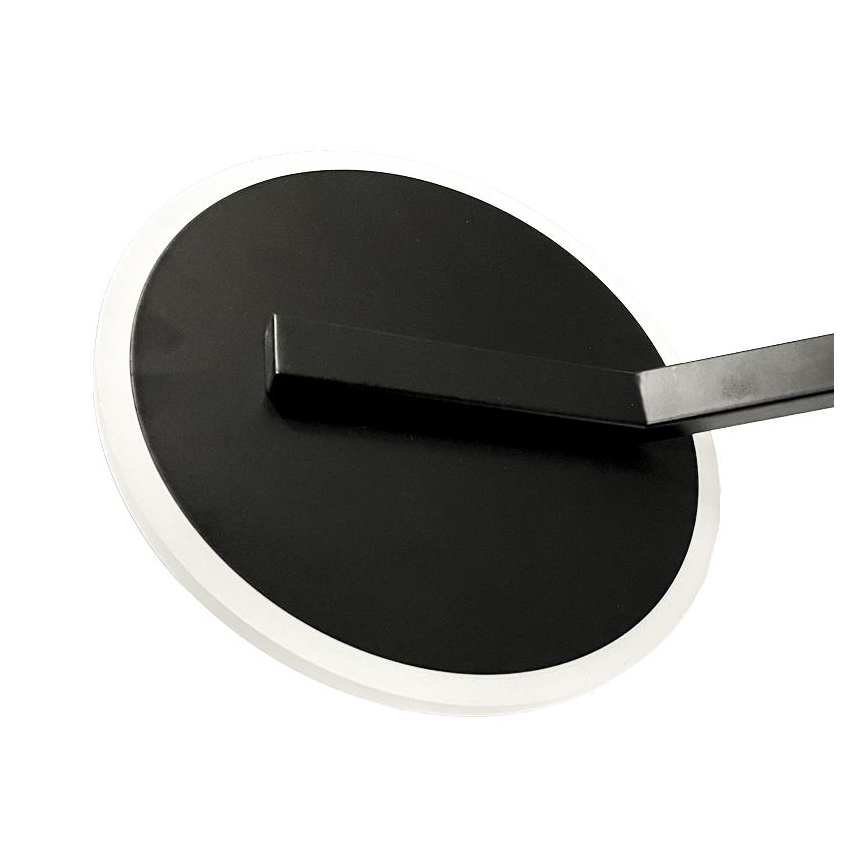 LED prigušiva plafonska lampa LED/86W/230V 3000-6500K crna + daljinski upravljač