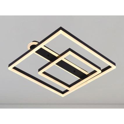 LED prigušiva plafonska lampa LED/95W/230V 3000-6500K + daljinski upravljač