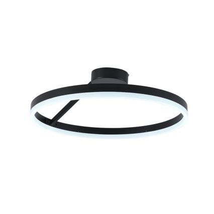 LED prigušiva plafonska lampa površinske montaže LED/40W/230V 3000-6500K crna + daljinski upravljač
