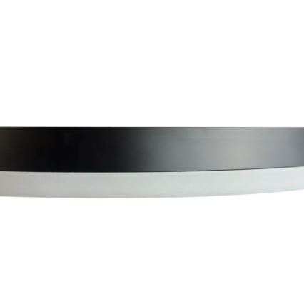 LED prigušiva plafonska lampa površinske montaže LED/40W/230V 3000-6500K crna + daljinski upravljač