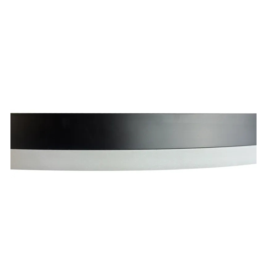 LED prigušiva plafonska lampa površinske montaže LED/40W/230V 3000-6500K crna + daljinski upravljač