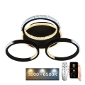 LED prigušiva plafonska lampa površinske montaže LED/60W/230V 3000–6500K + daljinski upravljač