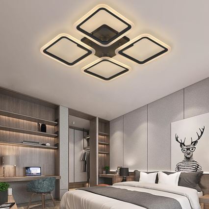 LED prigušiva plafonska lampa LED/70W/230V 3000-6500K + daljinski upravljač