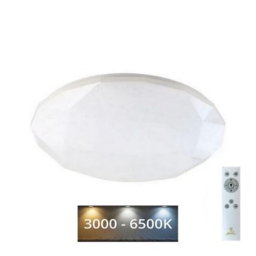 LED prigušiva plafonska lampa STAR LED/36W/230V 3000-6500K + daljinski upravljač