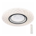 LED prigušiva plafonska lampa TOKYO LED/48W/230V + daljinski upravljač