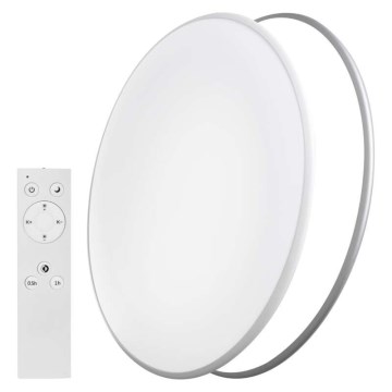 LED prigušiva plafonska svetiljka 24W/230V + daljinski upravljač, okrugla, 2700K-6500K