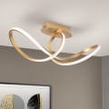 LED prigušiva plafonska svetiljka CIRCUS LED/30W/230V zlatna