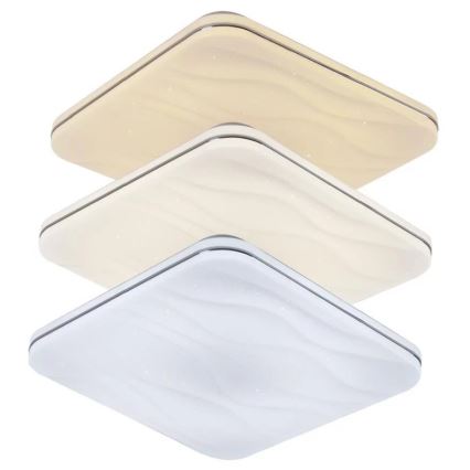 LED prigušiva stropna lampa DESERT LED/72W/230V + daljinski upravljač