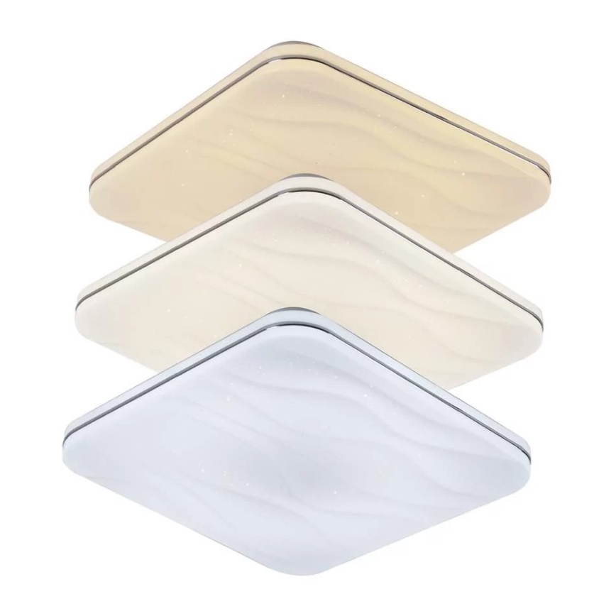 LED prigušiva stropna lampa DESERT LED/72W/230V + daljinski upravljač