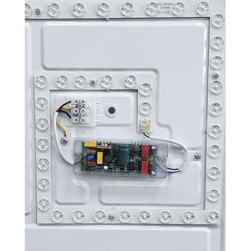 LED prigušiva stropna svetiljka EBRO LED/36W/230V 2700-6500K prečnik 50 cm + daljinski upravljač
