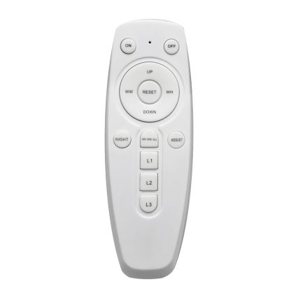 LED prigušiva stropna svetiljka FLORANCE 2xLED/30W/230V + daljinski upravljač