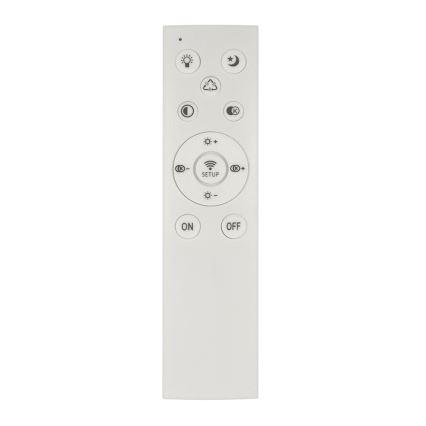 LED prigušiva stropna svetiljka LED/100W/230V + daljinski upravljač