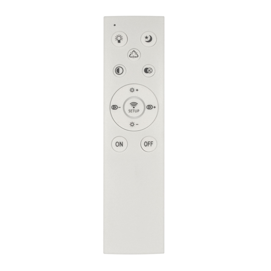 LED prigušiva stropna svetiljka LED/100W/230V + daljinski upravljač