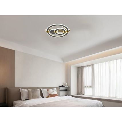 LED prigušiva plafonska svetiljka LED/120W/230V 3000-6500K + daljinski upravljač