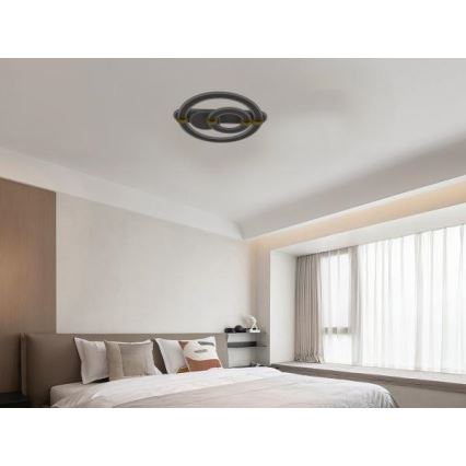 LED prigušiva plafonska svetiljka LED/120W/230V 3000-6500K + daljinski upravljač