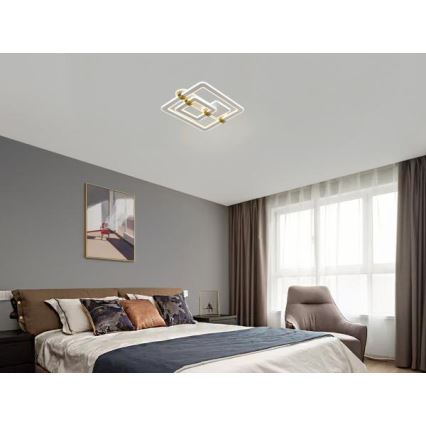 LED prigušiva plafonska svetiljka LED/140W/230V 3000-6500K + daljinski upravljač
