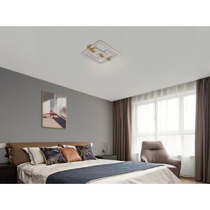 LED prigušiva plafonska svetiljka LED/140W/230V 3000-6500K + daljinski upravljač