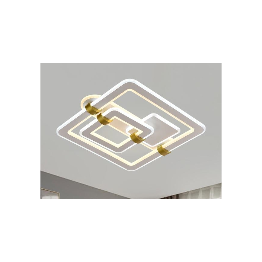 LED prigušiva plafonska svetiljka LED/140W/230V 3000-6500K + daljinski upravljač