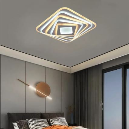LED prigušiva plafonska svetiljka LED/150W/230V 3000-6500K + daljinski upravljač