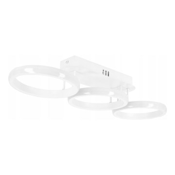 LED prigušiva plafonska svetiljka LED/30W/230V 3000-6500K bela Wi-Fi Tuya + daljinski upravljač