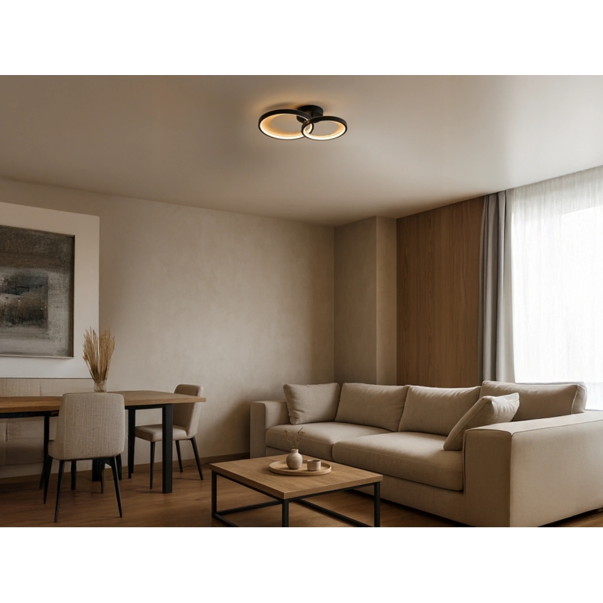 LED prigušiva plafonska svetiljka LED/35W/230V 3000-6500K + daljinski upravljač